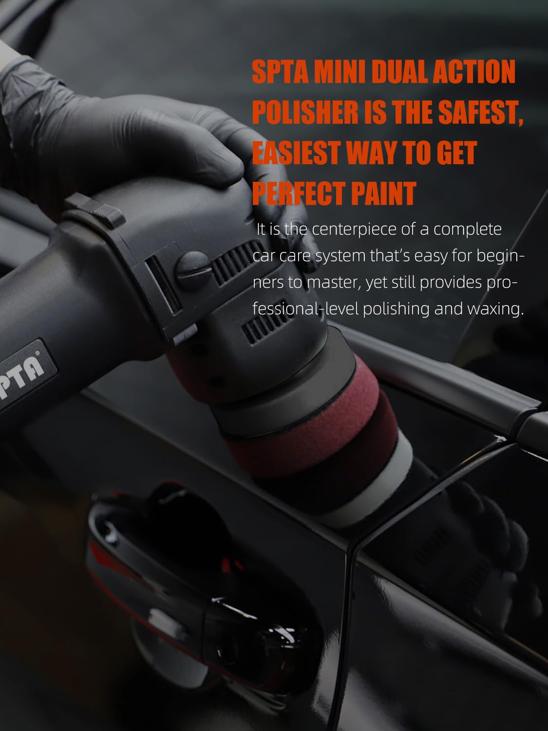SPTA full kit accessories laid out for immediate polishing and maintenance