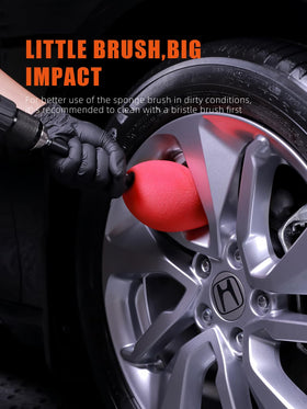 SPTA tool accessing lug nut hole demonstrating precise reach and safe finish