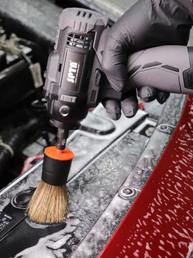 SPTA packaged kit in a garage setting ready-to-use for mobile detailing