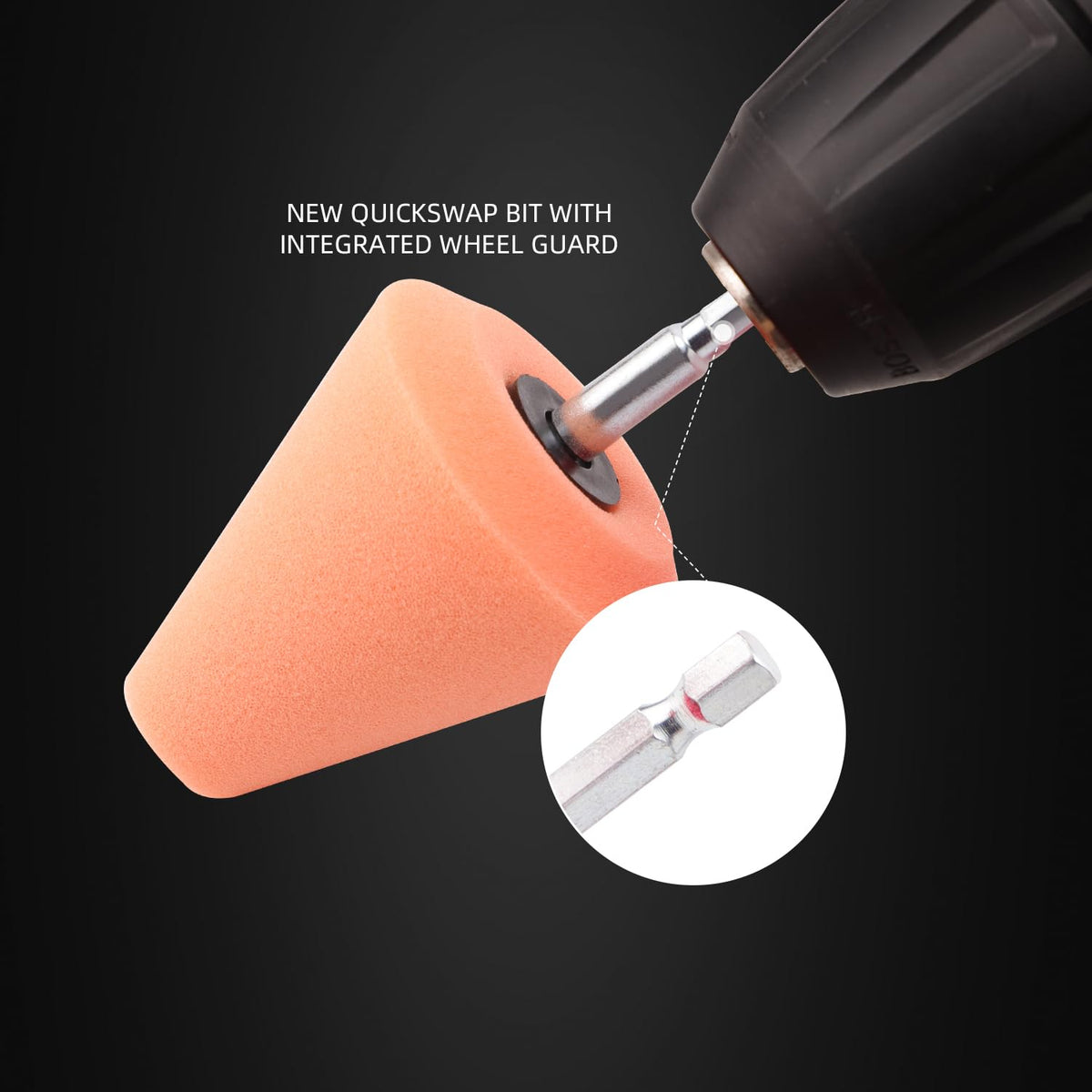 SPTA polished cones held in hand showing scale and ergonomic size for detail work