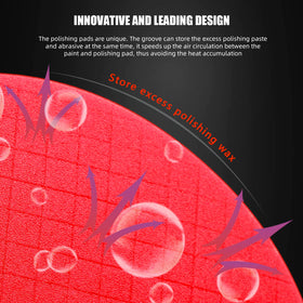 SPTA Red T10 polishing a car door demonstrating swirl-free finishing performance