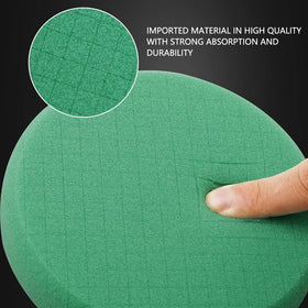 SPTA hook-and-loop backing close-up demonstrating secure attachment for faster pad changes and safety