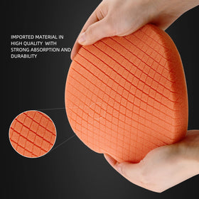 SPTA foam edge profile displaying high-density sponge and uniform elasticity benefit