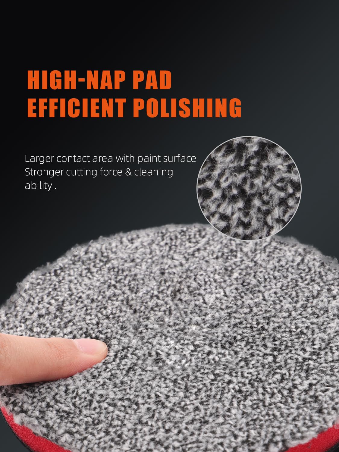 SPTA hook-and-loop Velcro backing attachment ensuring secure pad fit