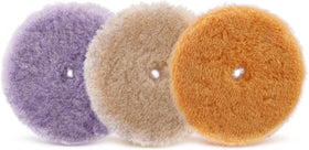 SPTA wool pad front packaging showing three colored pads and benefits