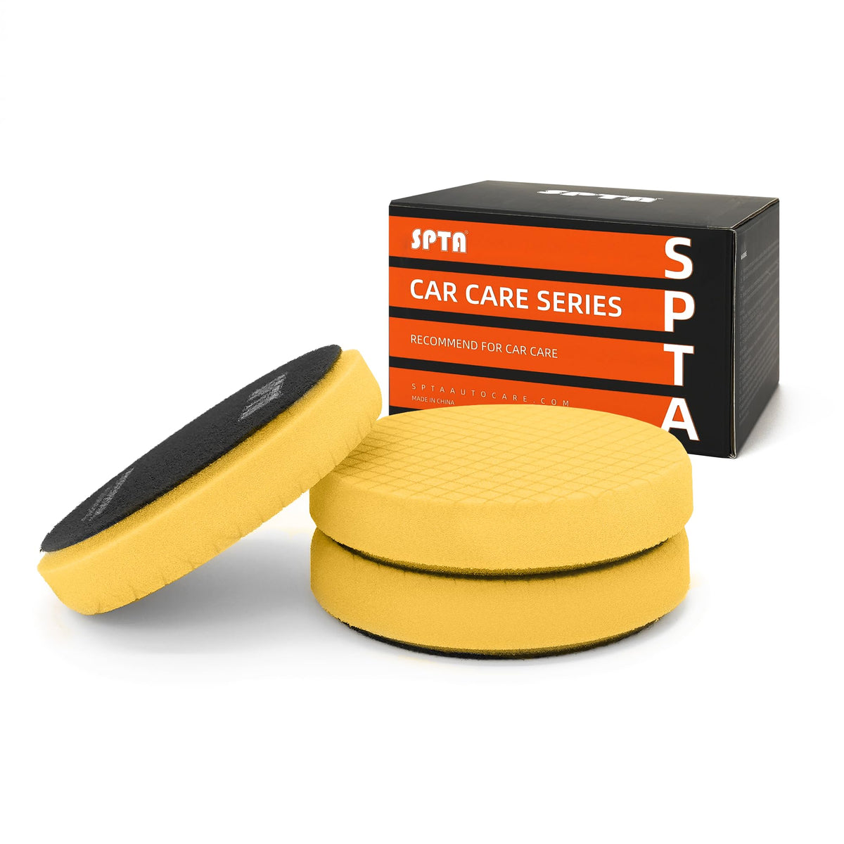 SPTA yellow pad front view showing shape and cut for faster correction