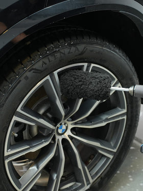 SPTA brush after rinse showing durable non-shedding fibres for repeated use