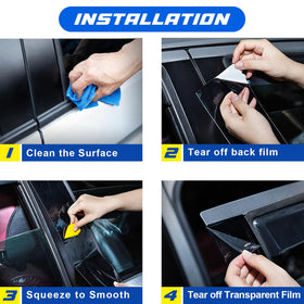 Spurtar finished car exterior with gloss black accents showing transformed styling
