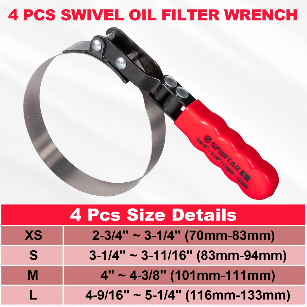 Spurtar ergonomic handle grip texture demonstrating comfortable non-slip control during use