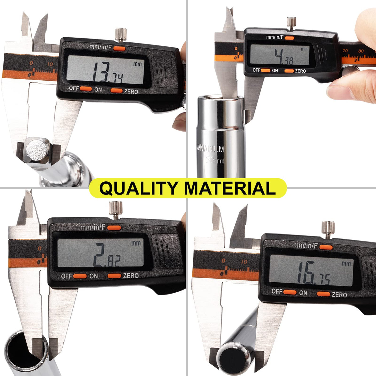 Spurtar lug wrench in use loosening wheel nut for faster tire change