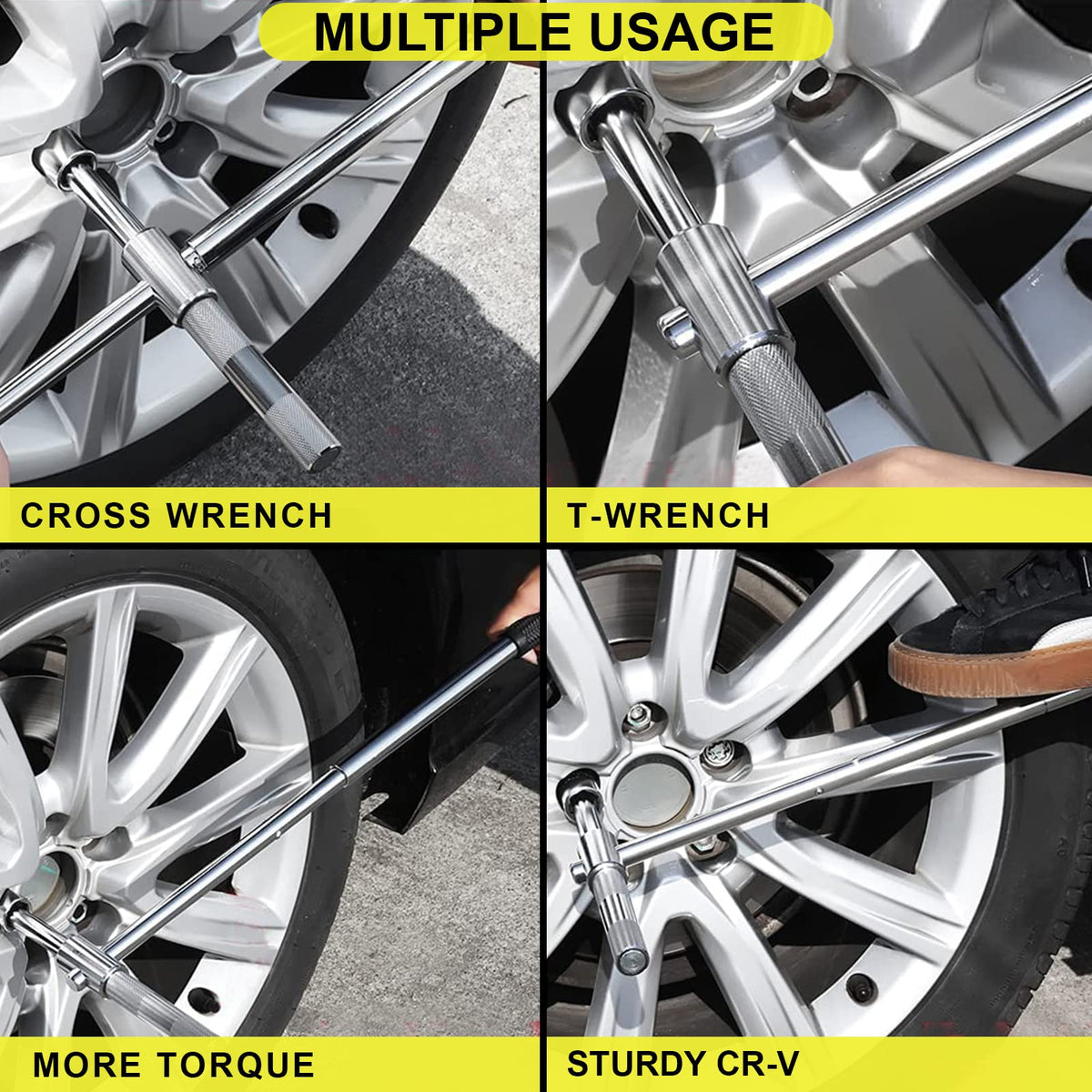 Spurtar rubber handle close-up demonstrating non-slip comfort grip