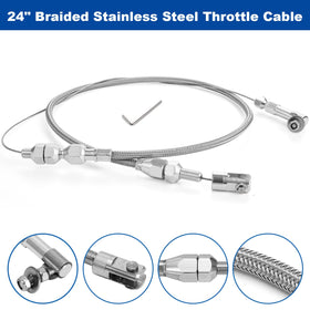 Spurtar 24 inch cable next to ruler showing accurate length for most applications benefit
