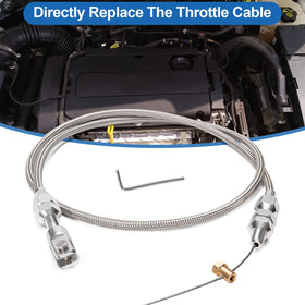 Spurtar braided stainless-steel housing close-up demonstrating corrosion resistance