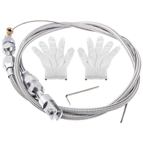 Spurtar front packaging showing complete throttle cable kit and tools for easy install