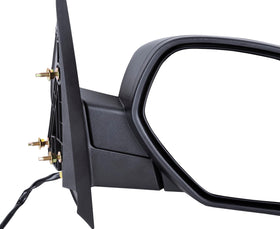 spydchack mirror installed on Silverado passenger side demonstrating direct-fit benefit