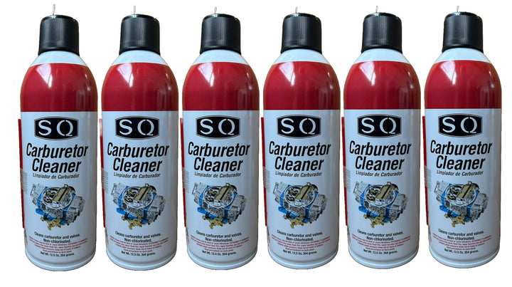 SQ carburetor cleaner front can with spray nozzle for rapid deposit removal