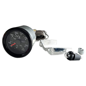 SREUOIL gauge installed in a dashboard offering integrated appearance benefit