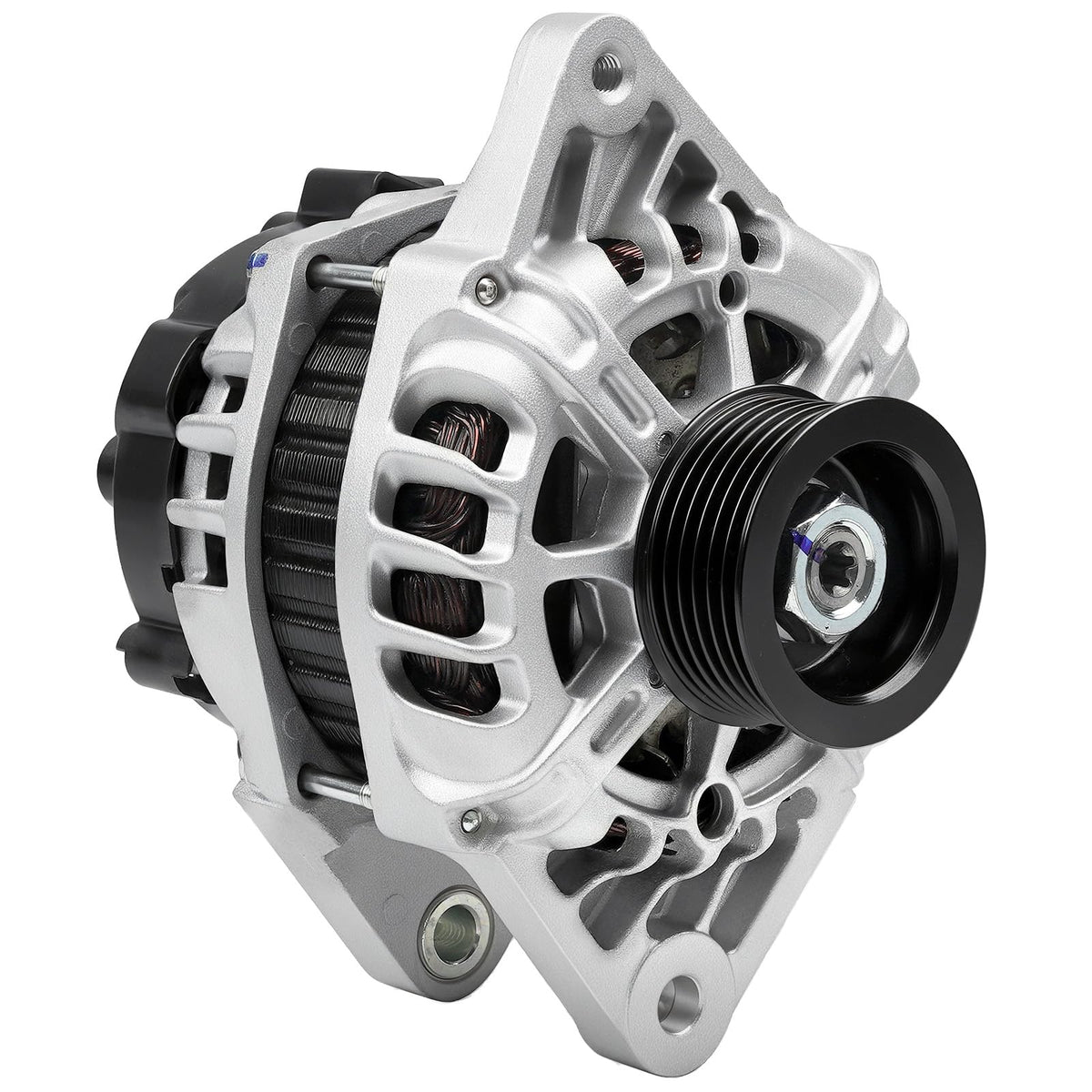 srosant front view alternator showing mounting points and benefits reliable fit