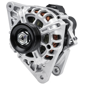 srosant front view packaging showing a ready-to-install alternator and clear fitment benefit