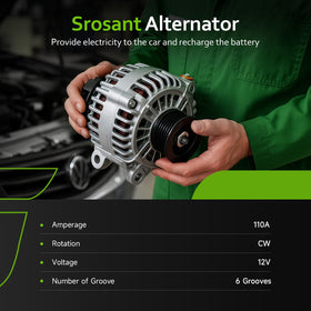 srosant side label with part numbers confirming OEM compatibility benefit