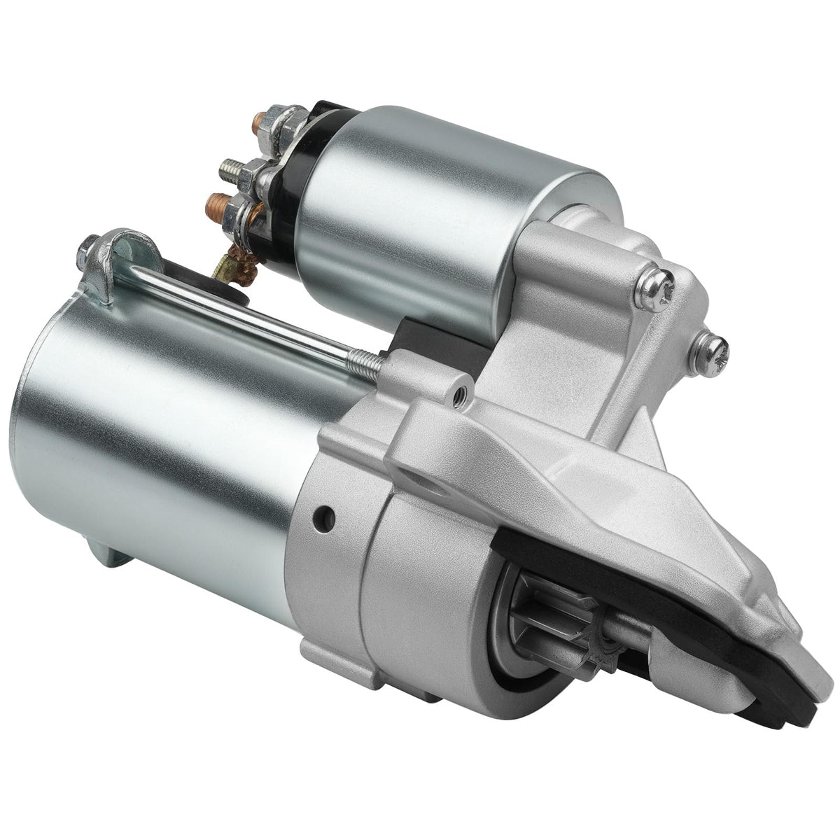 srosant starter front view showing mounting flanges for easy fitment