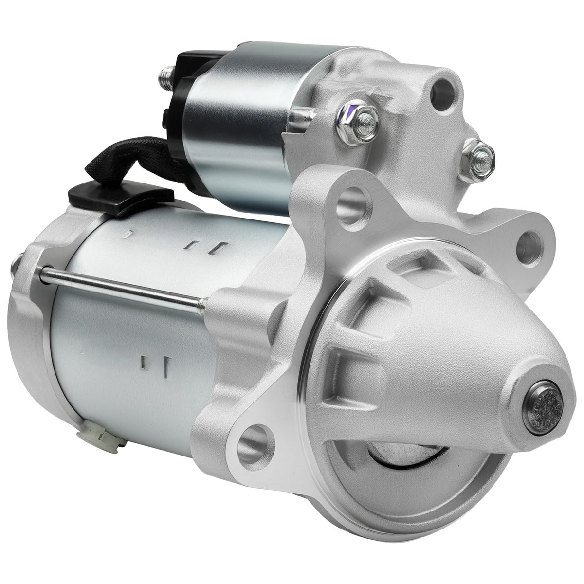 srosant front view of starter showing compact robust housing benefit reliable fit
