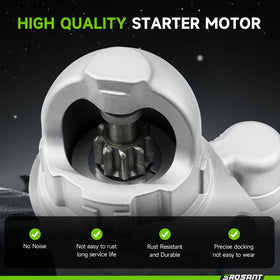 srosant starter installed under hood restoring dependable engine start