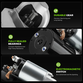 srosant starter packaging and warranty card showing included one-year replacement guarantee