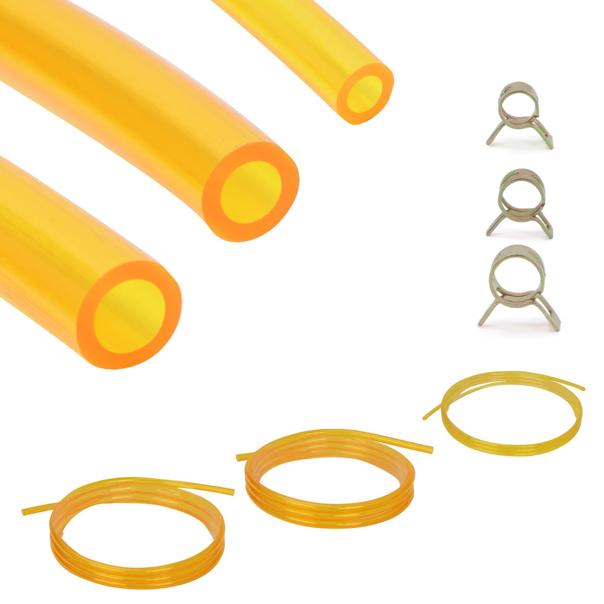 SSFOLPFEE front packaging showing three tube sizes and included clamps for fast repairs