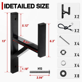 Sskzchh close-up of triangular steel bracket showing heavy-duty support
