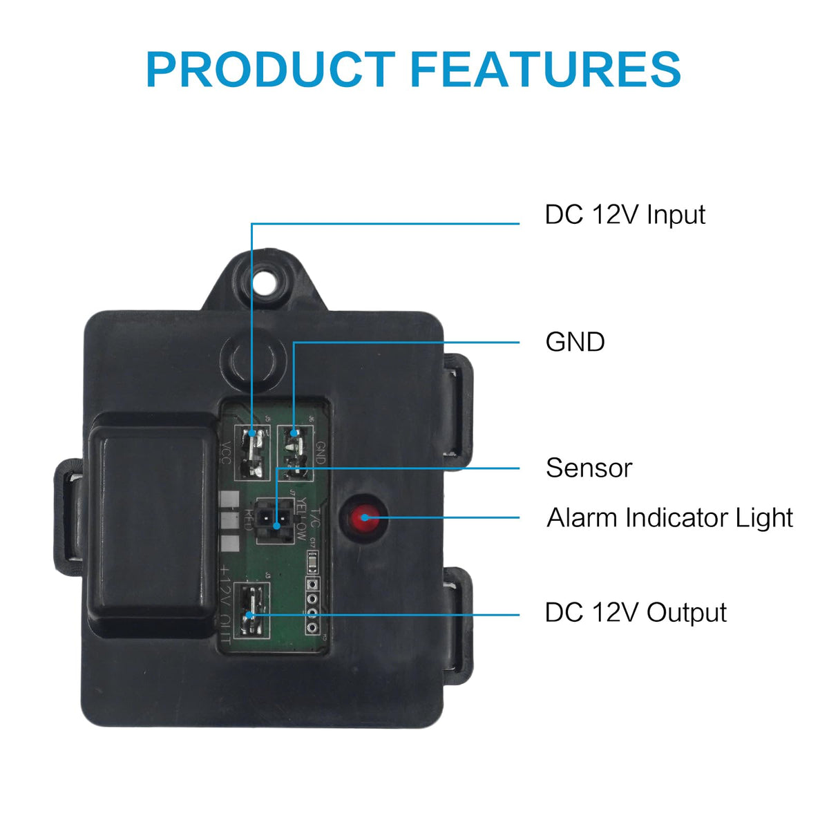 SsllZdq sensor probe close-up showing durable tip for accurate boiler temperature monitoring