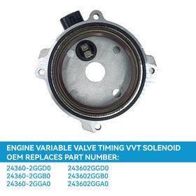 SsllZdq VVT solenoid installed in engine demonstrating direct-fit benefit