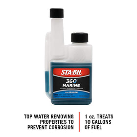 STA-BIL 360 back label with directions and dosing for easy use