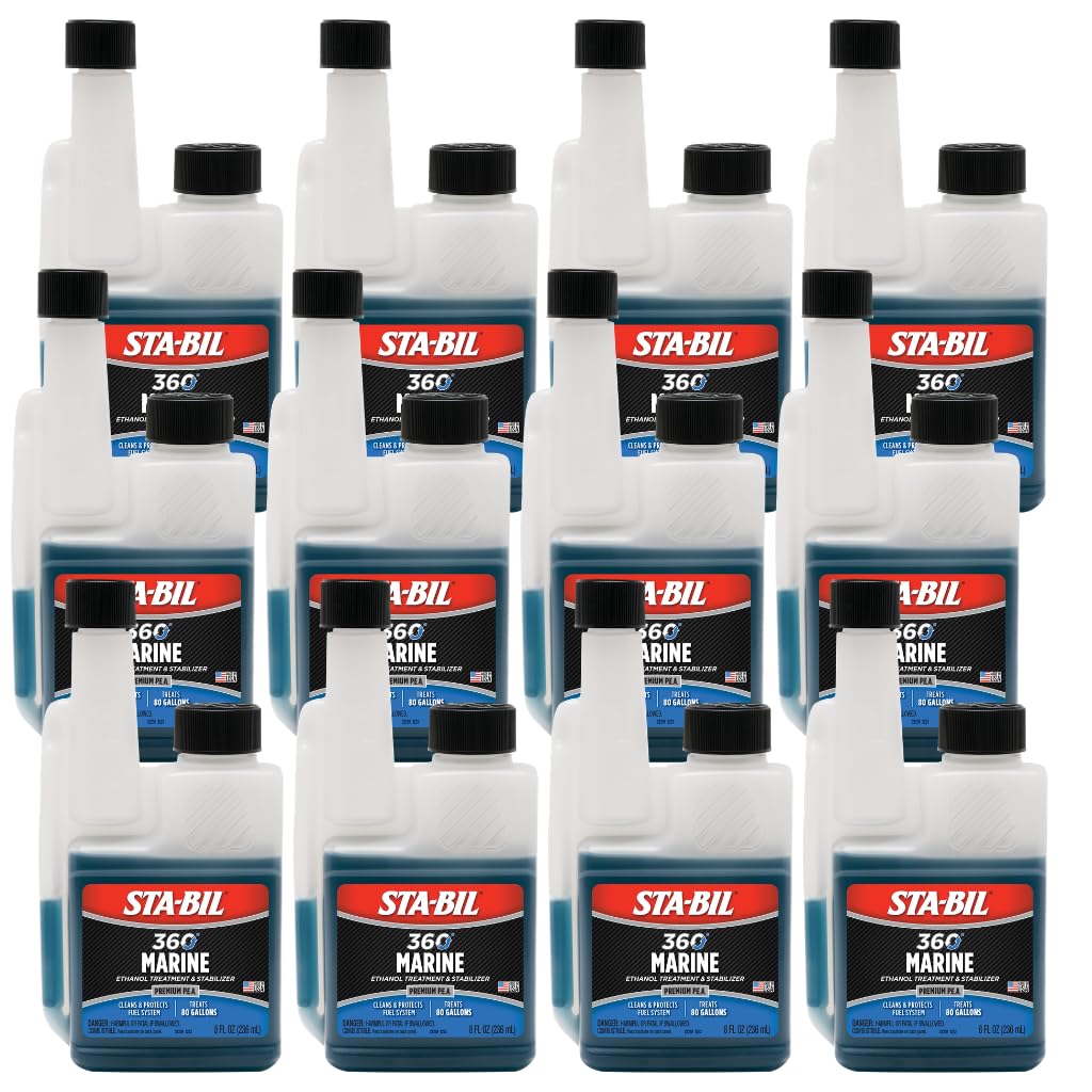 STA-BIL 360 front packaging showing label and benefits for cleaner fuel