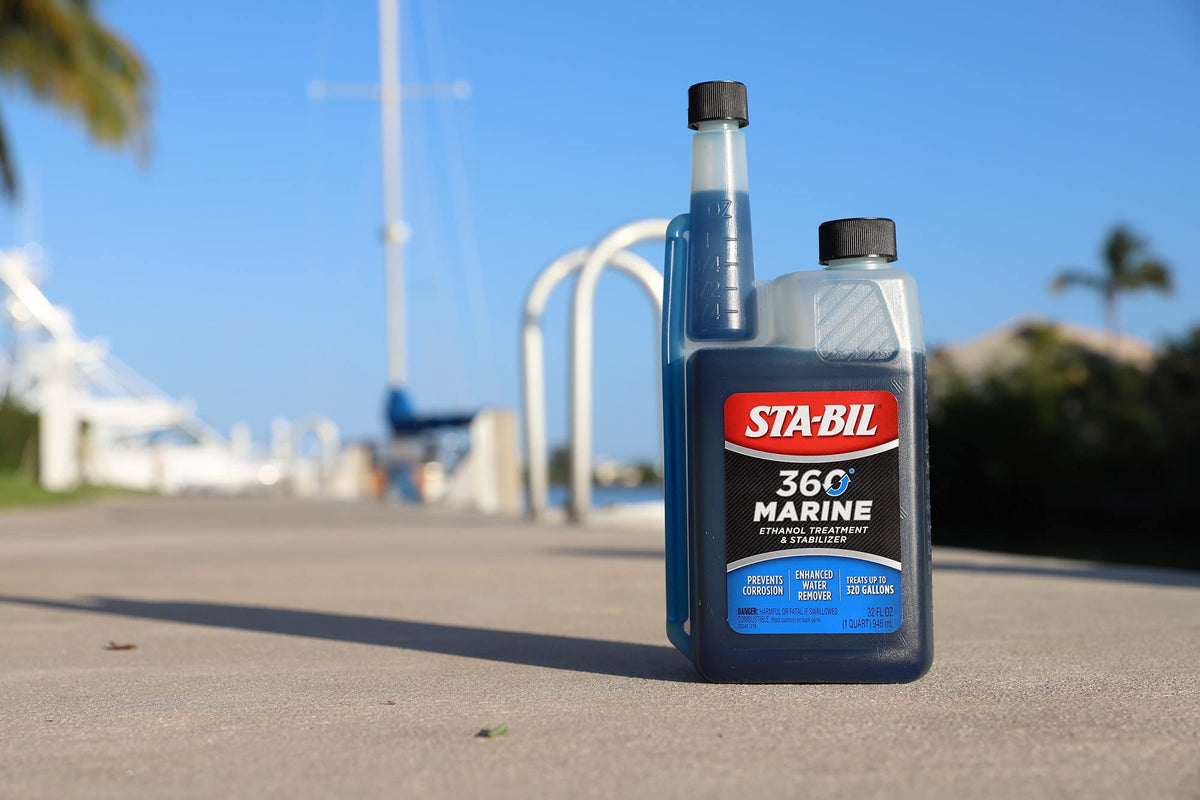 visual of STA-BIL 360 protective film on fuel system parts reducing corrosion