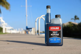 visual of STA-BIL 360 protective film on fuel system parts reducing corrosion