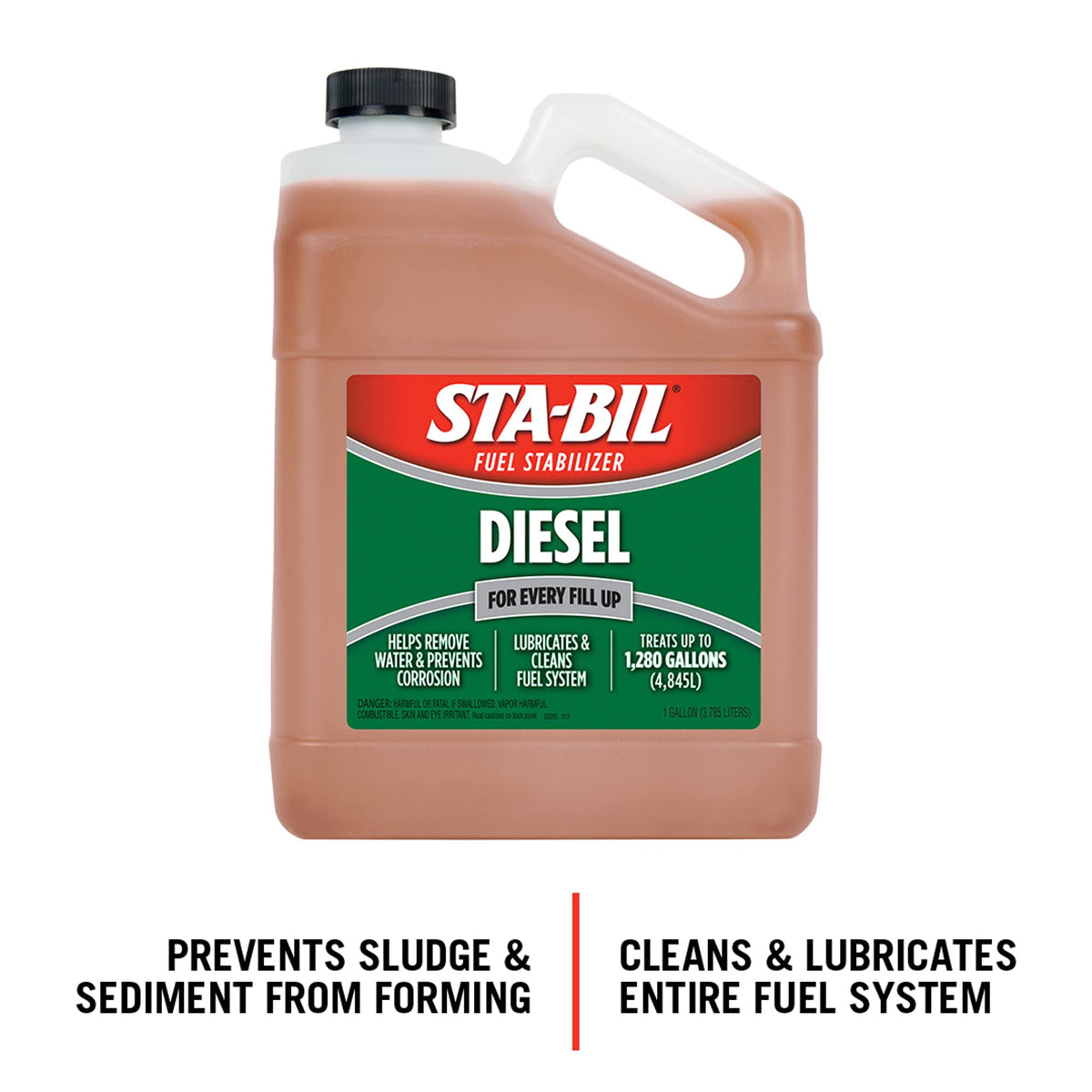 STA-BIL back label with directions and treatment instructions for correct use.