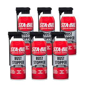STA-BIL Rust Stopper front can showing label and spray nozzle for easy identification and use