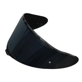 StableNeino front view of dark replacement visor showing full coverage and sleek curve