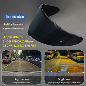 StableNeino visor beside ruler showing size and scale for verifying helmet compatibility
