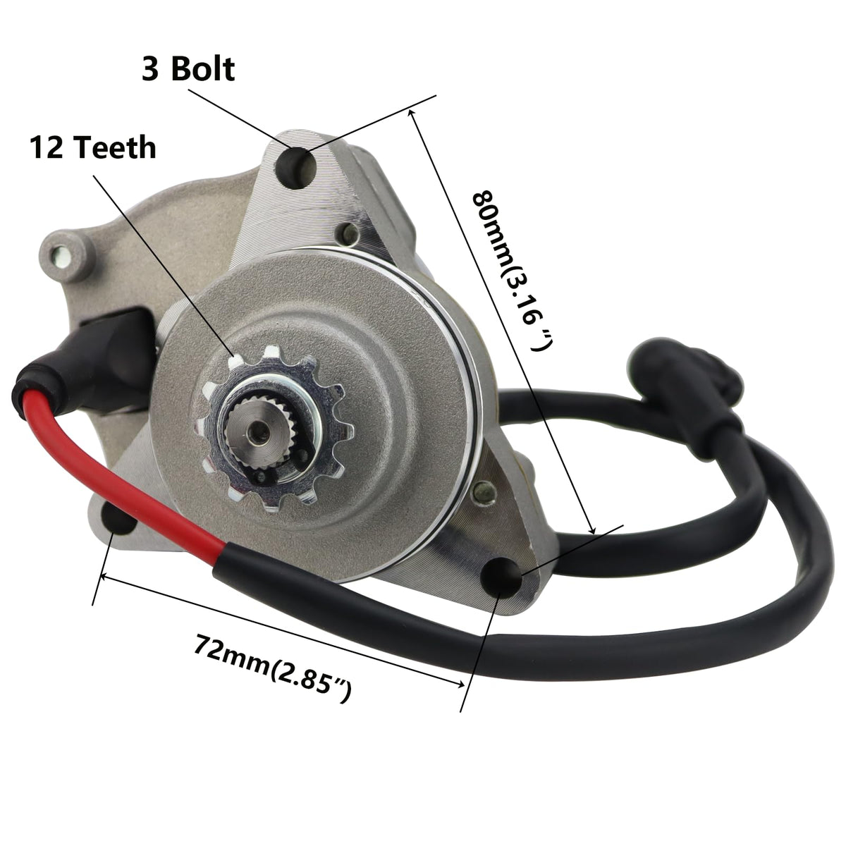 STABSOLI CDI unit with wiring demonstrating compatible ignition control