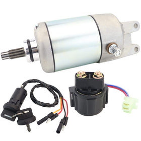 STABSOLI starter motor front view showing robust housing and easy fit