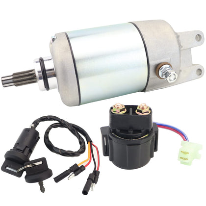 STABSOLI starter motor front view showing robust housing and easy fit
