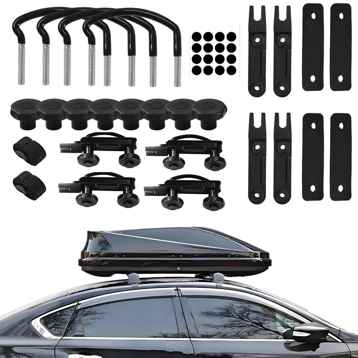 Stacool front view of full clamp kit showing parts and quick identification benefit