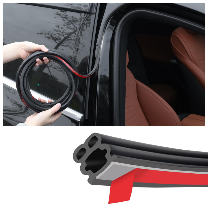 Stacool front view of seal strip package showing full length benefit