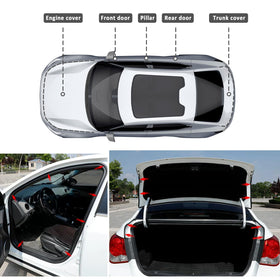 Stacool installed on trunk edge preventing water and dust entry