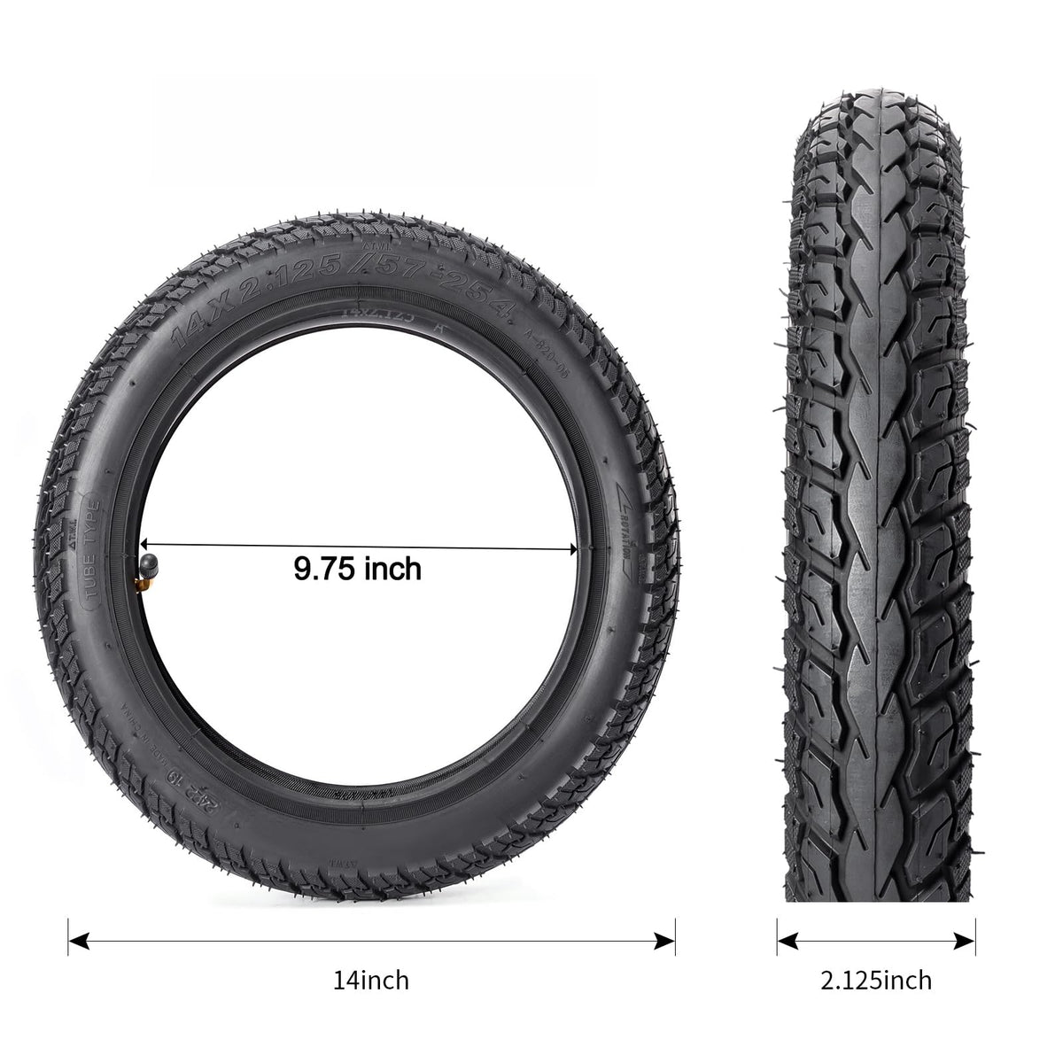StaiBC angled CR202 valve stem detail for easier inflation access