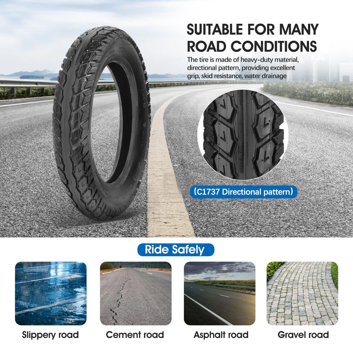 StaiBC butyl inner tube material close-up demonstrating airtight durability
