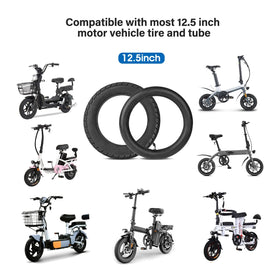 StaiBC tire installed on scooter wheel showing correct fit and ready-to-ride benefit