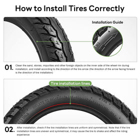 StaiBC package contents overhead with tires and tubes for straightforward parts check